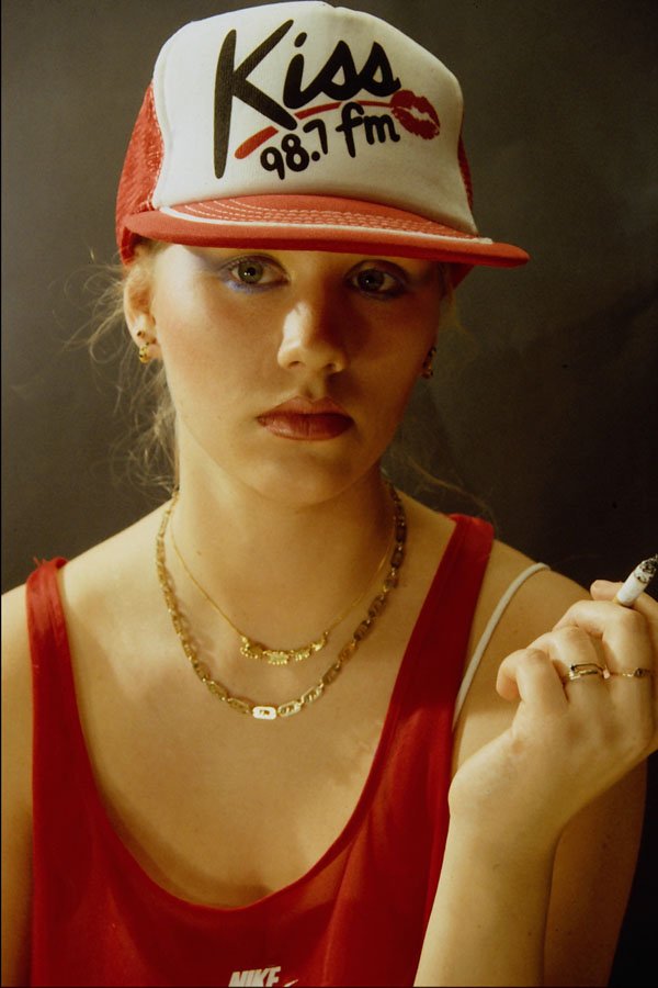 570069 Hannelore With A Cigarette A4 Photo Print