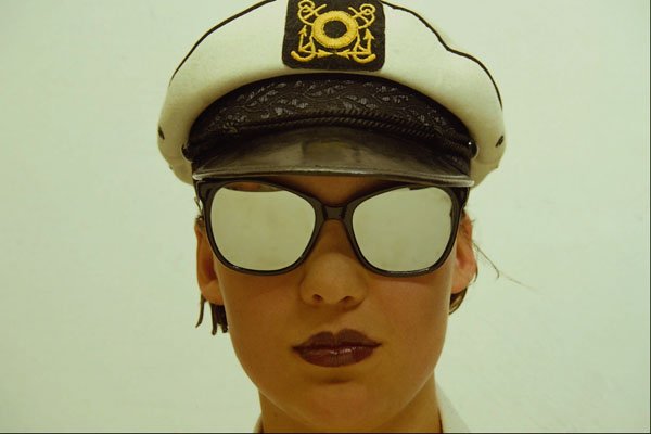 570071 Dora With A Yachting Cap And Sunglasses A4 Photo Print