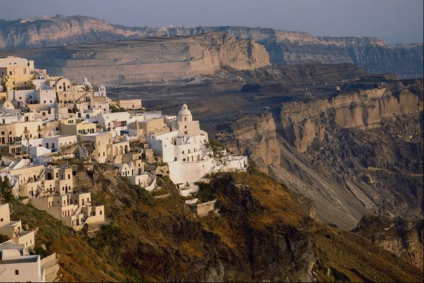 571014 Santorini, Greece A4 Photo Print