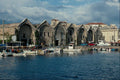 571021 Harbor Front, Chania, Crete, Greece A4 Photo Print