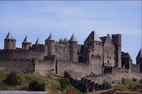 571027 Carcassonne, Southern France A4 Photo Print