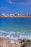 571066 Sea Toward Balluta, Malta A4 Photo Print