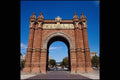 571081 Triumph Arch, Barcelona, Spain A4 Photo Print