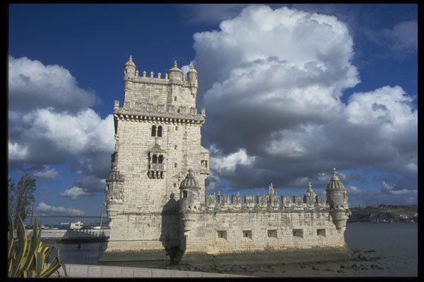 571089 Belem Tower, Lisbon, Portugal A4 Photo Print