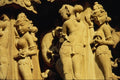 572006 Khajuraho, Three Celestials, India A4 Photo Print