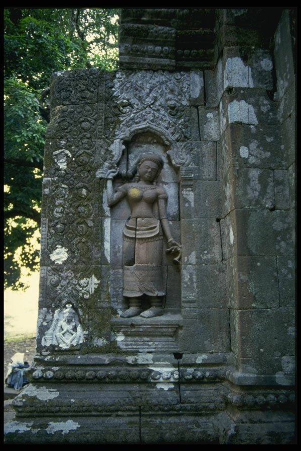 572012 Temple Engraving, Laos A4 Photo Print