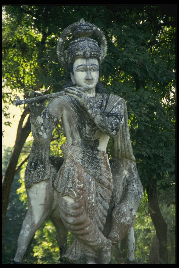 572013 Park Statue, Laos A4 Photo Print