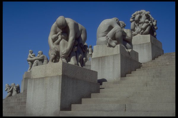 572024 Frogner Park, Oslo, Norway A4 Photo Print