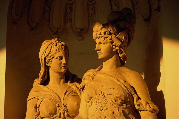 572052 Statues, Vienna, Austria A4 Photo Print