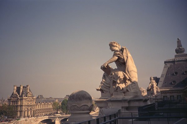 572061 Top Of Musee D'Orsay, Paris, France A4 Photo Print