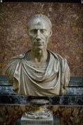 572085 Bust Of Caesar, Vatican Museum, Rome, Italy A4 Photo Print