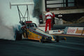 573003 Over A Thousand Horsepower Smokes This Dragster's Tires A4 Photo Print