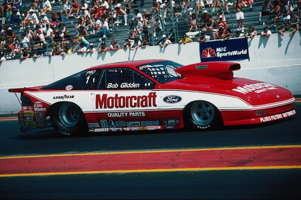 573005 A Potent Ford Probe Waits For The Lights To Turn Green A4 Photo Print