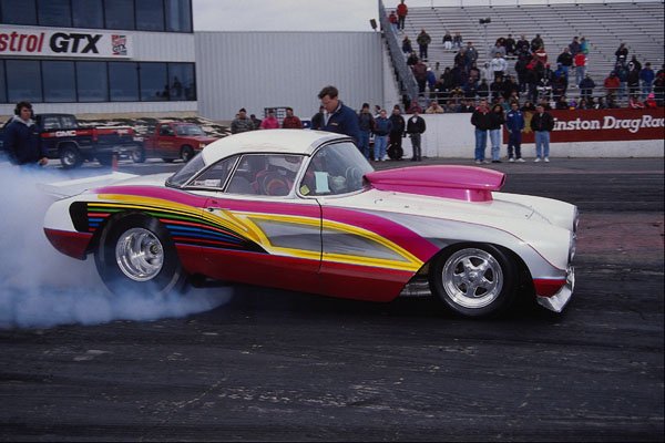 573035 You Can Never Have Too Much Power With A Classic Corvette A4 Photo Print