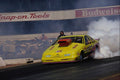 573049 A 700 Cubic Inch Thunderbird Makes Lots Of Tire Smoke A4 Photo Print