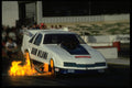 573075 Norm Wilding's Top Fuel Funny Car Bursts Into Flames A4 Photo Print