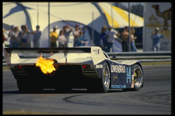 573098 Al Holbert 962 Turbo Porsche, Daytona 24 hour A4 Photo Print