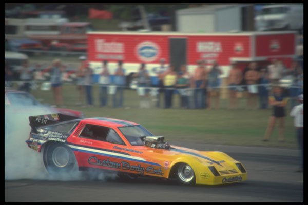 573099 Drag Car, Elkhart Lake, Wisconsin A4 Photo Print