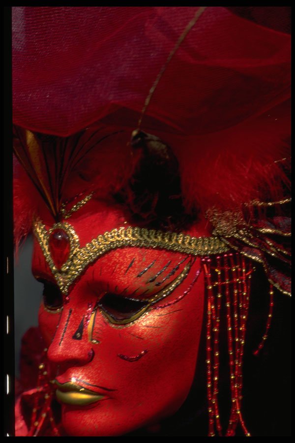 575020 Venice Carnival Mask, Italy A4 Photo Print