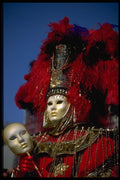 575023 Venice Carnival Mask, Italy A4 Photo Print