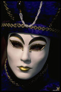 575026 Venice Carnival Mask, Italy A4 Photo Print