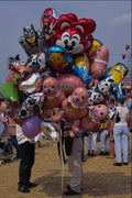 575036 Balloons, Great Britain A4 Photo Print