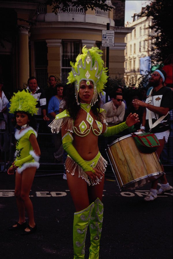 575043 Parade At Notting Hill Carnival, England A4 Photo Print