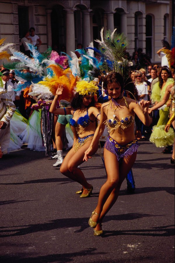 575044 Parade At Notting Hill Carnival, England A4 Photo Print
