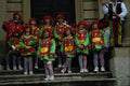575055 Children In German Carnival A4 Photo Print