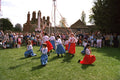 575088 Maypole Dance, Winchester Cathedral Grounds, England A4 Photo Print