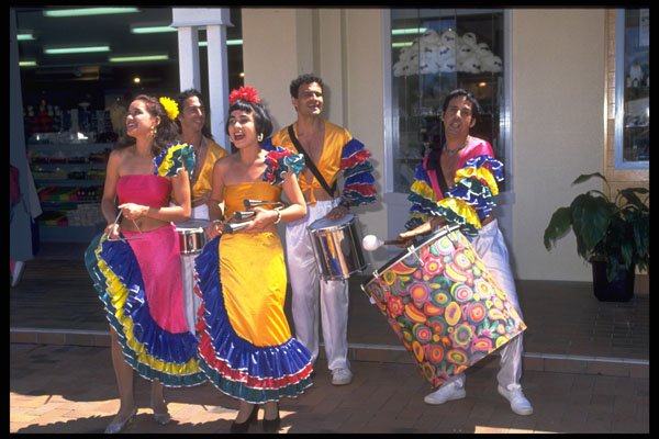 575095 Street Carnival, Sea World, Australia A4 Photo Print