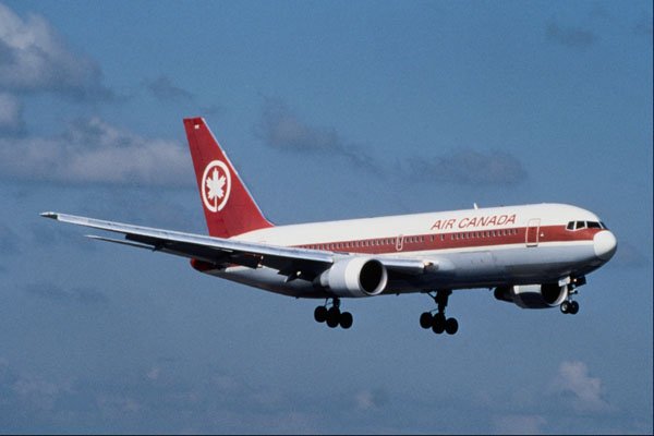 576001 Air Canada B767 233ER, Manchester, U.K. A4 Photo Print
