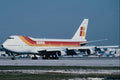 576002 Iberia B747 256B, Miami, U.S.A. A4 Photo Print