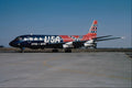 576008 Texas Air Carrier DC8 21, Dallas Fort Worth, U.S.A. A4 Photo Print
