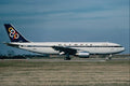 576019 Olympic A300B 4, London Heathrow, U.K. A4 Photo Print