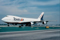 576044 Tower Air B747 121, Los Angeles, U.S.A. A4 Photo Print
