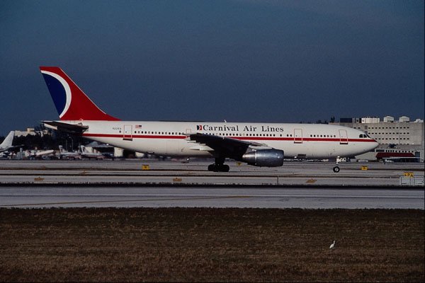 576089 Carnival A300B4 203, Miami, U.S.A. A4 Photo Print