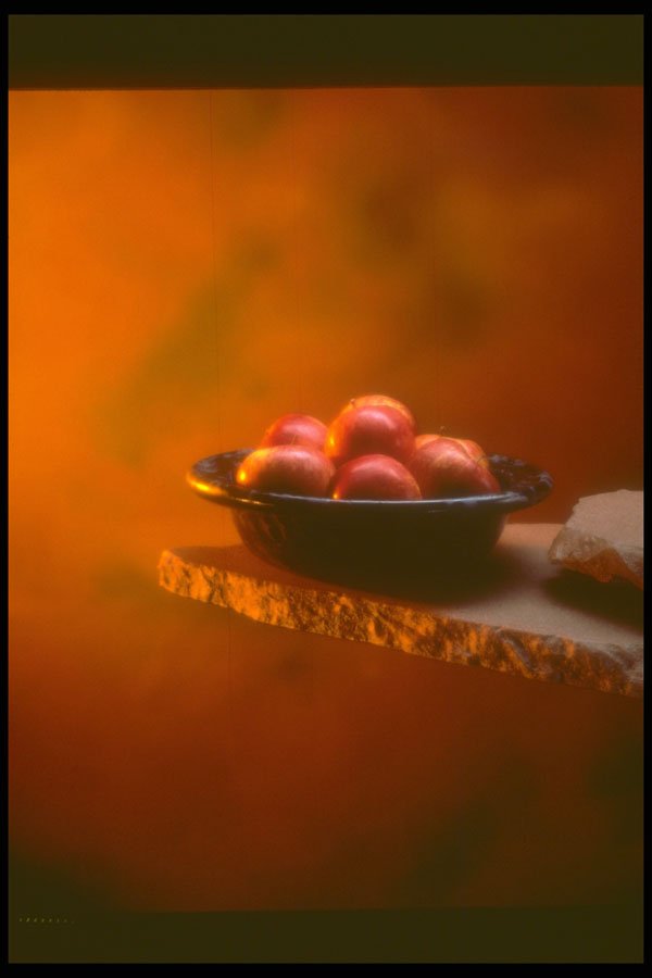 577007 Bowl Of Apples A4 Photo Print