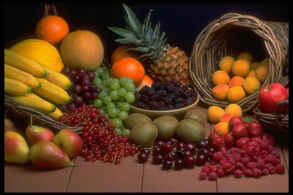 577009 Mixed Fruits A4 Photo Print
