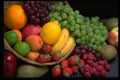 577010 Fresh Fruit In Basket A4 Photo Print
