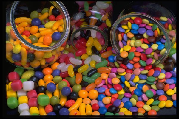 577011 Assorted Sweets A4 Photo Print