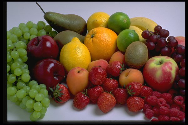 577012 Assorted Fresh Fruit A4 Photo Print