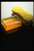 577021 Brush And Soap A4 Photo Print