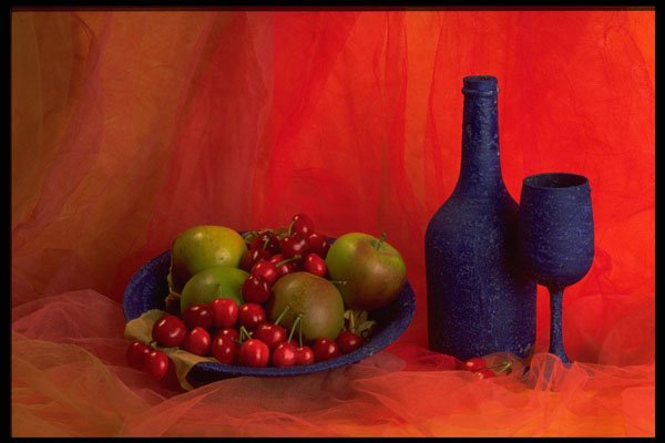 577041 Red Still Life A4 Photo Print