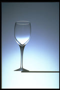577047 Glass Balanced On The Edge Of A Table A4 Photo Print