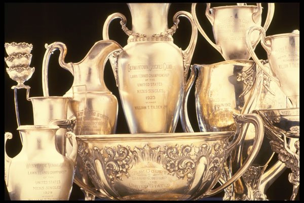577050 Trophies A4 Photo Print