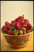 577053 Bowl Of Strawberries A4 Photo Print