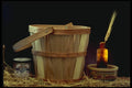 577063 Country Basket A4 Photo Print