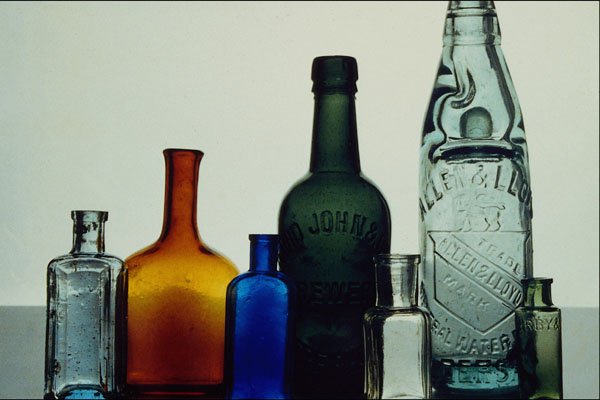 577074 Colored Bottles A4 Photo Print