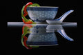 577075 Pepper Peels In Dish A4 Photo Print